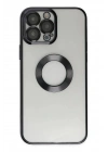 Mey İthalat®  iPhone 13 Pro Kılıf Slot Silikon - Siyah