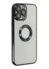 Mey İthalat®  iPhone 13 Pro Kılıf Slot Silikon - Siyah