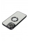 Mey İthalat®  iPhone 13 Pro Kılıf Slot Silikon - Siyah
