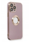 Mey İthalat®  iPhone 13 Pro Kılıf Store Silikon - Mor
