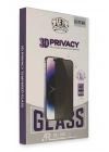 Mey İthalat®  iPhone 13 Pro Max Bilvis 3D Hayalet Cam Ekran Koruyucu