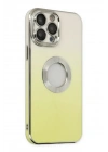 Mey İthalat®  iPhone 13 Pro Max Kılıf Best Silikon - Sarı