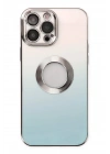 Mey İthalat®  iPhone 13 Pro Max Kılıf Best Silikon - Turkuaz