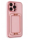 Mey İthalat®  iPhone 13 Pro Max Kılıf Coco Elit Kapak - Pembe