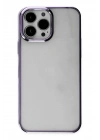 Mey İthalat®  iPhone 13 Pro Max Kılıf Element Silikon - Mor