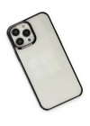 Mey İthalat®  iPhone 13 Pro Max Kılıf Element Silikon - Siyah