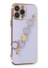 Mey İthalat®  iPhone 13 Pro Max Kılıf Esila Silikon - Lila