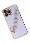 Mey İthalat®  iPhone 13 Pro Max Kılıf Esila Silikon - Lila