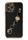 Mey İthalat®  iPhone 13 Pro Max Kılıf Esila Silikon - Siyah