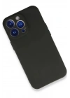 Mey İthalat®  iPhone 13 Pro Max Kılıf First Silikon - Siyah