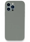 Mey İthalat®  iPhone 13 Pro Max Kılıf Lansman Legant Silikon - Gri