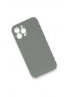 Mey İthalat®  iPhone 13 Pro Max Kılıf Lansman Legant Silikon - Gri