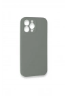 Mey İthalat®  iPhone 13 Pro Max Kılıf Lansman Legant Silikon - Gri