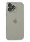 Mey İthalat®  iPhone 13 Pro Max Kılıf Luko Lens Silikon - Yeşil