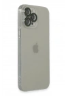 Mey İthalat®  iPhone 13 Pro Max Kılıf Luko Lens Silikon - Yeşil