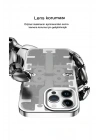 Mey İthalat®  iPhone 13 Pro Max Kılıf Mekanik Bumper Kapak - Yeşil