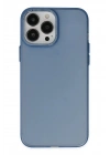 Mey İthalat®  iPhone 13 Pro Max Kılıf Modos Metal Kapak - Lacivert