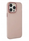 Mey İthalat®  iPhone 13 Pro Max Kılıf Modos Metal Kapak - Pembe