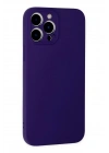 Mey İthalat®  iPhone 13 Pro Max Kılıf Nano içi Kadife Silikon - Mor