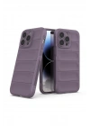 Mey İthalat®  iPhone 13 Pro Max Kılıf Optimum Silikon - Mor