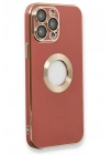 Mey İthalat®  iPhone 13 Pro Max Kılıf Store Silikon - Kırmızı