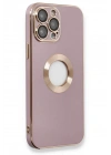Mey İthalat®  iPhone 13 Pro Max Kılıf Store Silikon - Mor