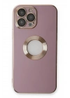 Mey İthalat®  iPhone 13 Pro Max Kılıf Store Silikon - Mor
