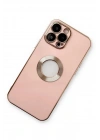 Mey İthalat®  iPhone 13 Pro Max Kılıf Store Silikon - Pembe
