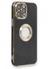 Mey İthalat®  iPhone 13 Pro Max Kılıf Store Silikon - Siyah
