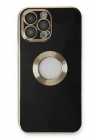 Mey İthalat®  iPhone 13 Pro Max Kılıf Store Silikon - Siyah