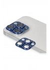 Mey İthalat®  iPhone 13 Pro Max Pers Alüminyum Kamera Lens - Lacivert