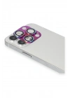 Mey İthalat®  iPhone 13 Pro Max Pers Alüminyum Kamera Lens - Rainbow