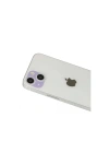 Mey İthalat®  iPhone 13 Rainbow Kamera Lens Koruma Cam - Mor