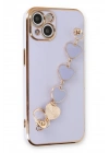 Mey İthalat®  iPhone 14 Kılıf Esila Silikon - Lila