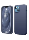 Mey İthalat®  iPhone 14 Kılıf First Silikon - Lacivert