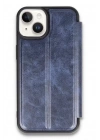Mey İthalat®   iPhone 14 Kılıf Flip Cover - Lacivert
