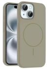 Mey İthalat®   iPhone 14 Kılıf Jully Magsafe Kapak - Çöl Titanyum