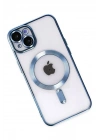 Mey İthalat®  iPhone 14 Kılıf Kross Magneticsafe Kapak - Sierra Blue