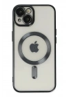 Mey İthalat®  iPhone 14 Kılıf Kross Magneticsafe Kapak - Siyah