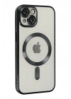 Mey İthalat®  iPhone 14 Kılıf Kross Magneticsafe Kapak - Siyah