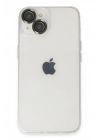 Mey İthalat®  iPhone 14 Kılıf Luko Lens Silikon - Yeşil