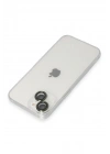 Mey İthalat®  iPhone 14 Kılıf Luko Lens Silikon - Yeşil