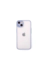 Mey İthalat®  iPhone 14 Kılıf Montreal Silikon Kapak - Gri
