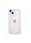 Mey İthalat®  iPhone 14 Kılıf Montreal Silikon Kapak - Turkuaz