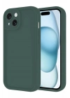 Mey İthalat®  iPhone 14 Kılıf Viera Silikon - Koyu Yeşil
