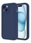 Mey İthalat®  iPhone 14 Kılıf Viera Silikon - Lacivert