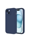 Mey İthalat®  iPhone 14 Kılıf Viera Silikon - Lacivert