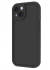 Mey İthalat®  iPhone 14 Kılıf Viera Silikon - Siyah