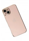 Mey İthalat®  iPhone 14 Kılıf Volet Silikon - Pembe
