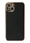 Mey İthalat®  iPhone 14 Kılıf Volet Silikon - Siyah